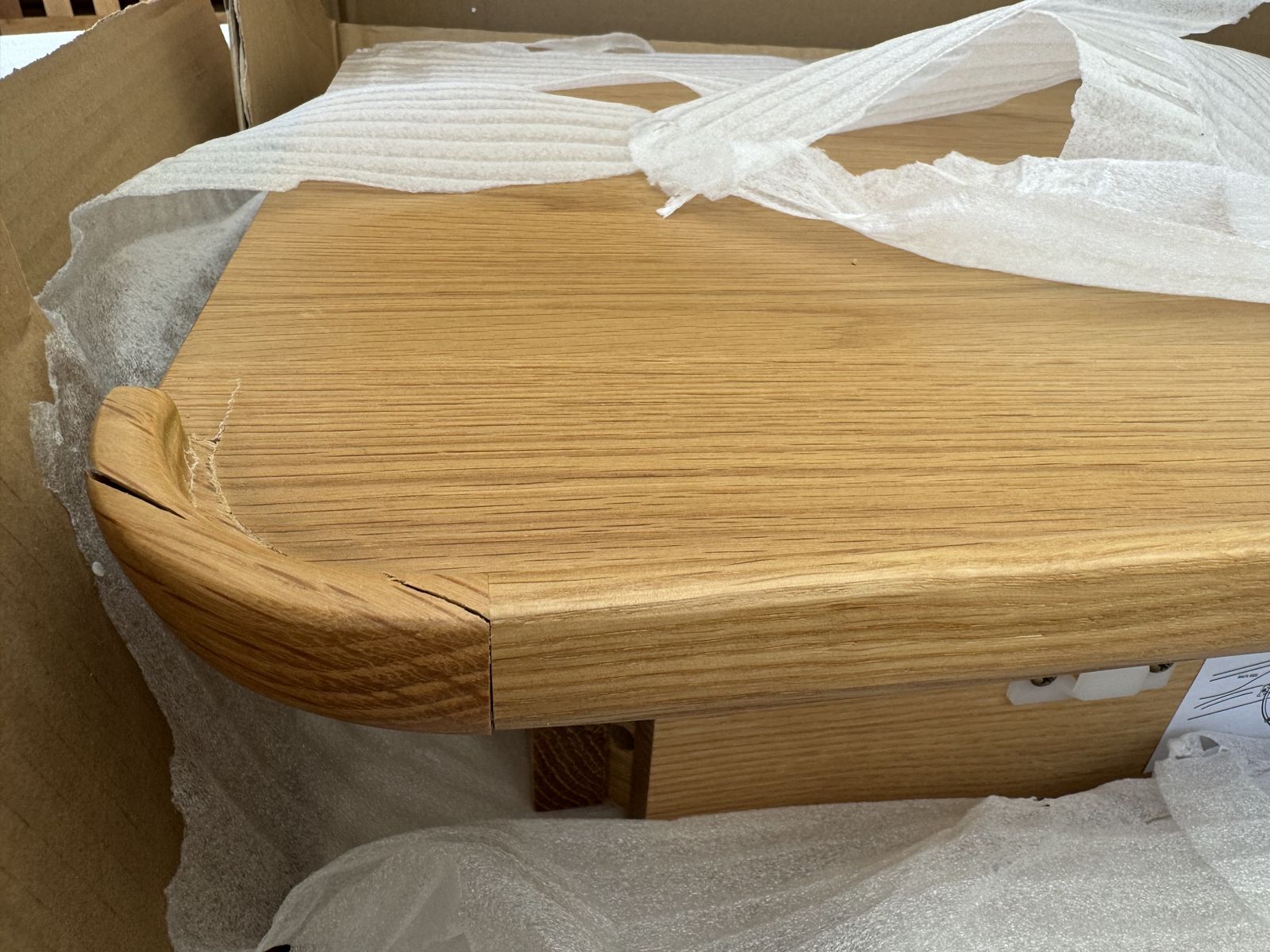 Gallery Interiors Kingham Oak Dressing Table photo furniture