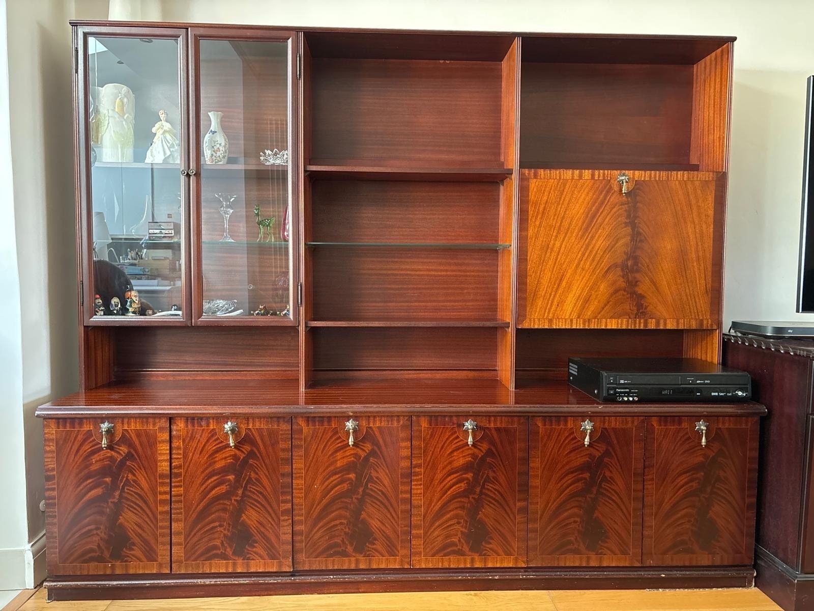 Solid Wood Retro Wall Unit photo for sale