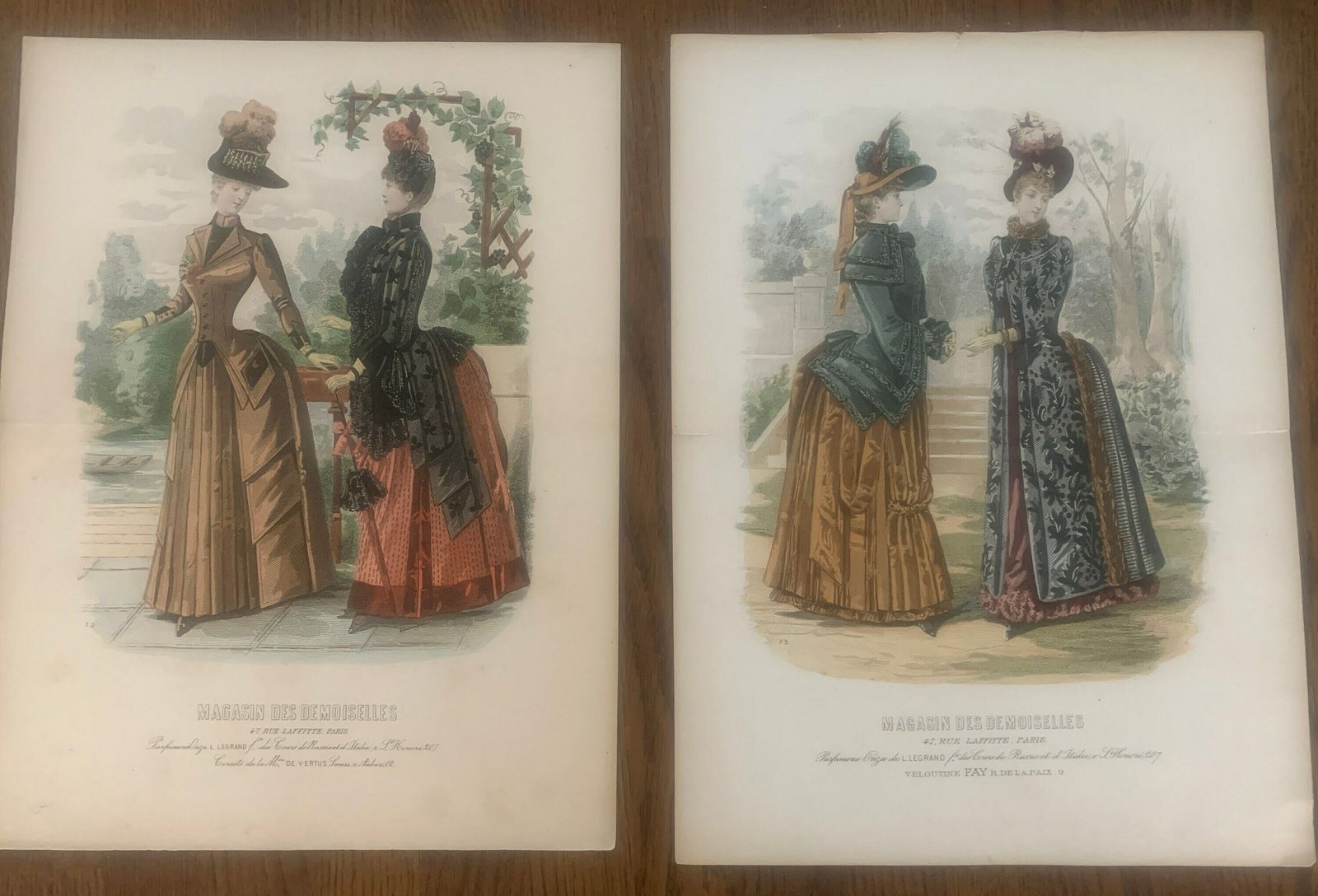Fashion Posters | Magasin Des Demoiselles | French Fashion | Paris | French Journal