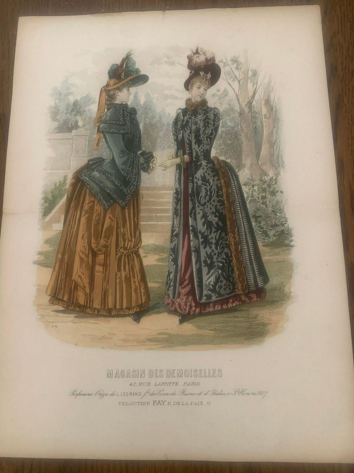 Fashion Posters | Magasin Des Demoiselles | French Fashion | Paris | French Journal photo 52.0