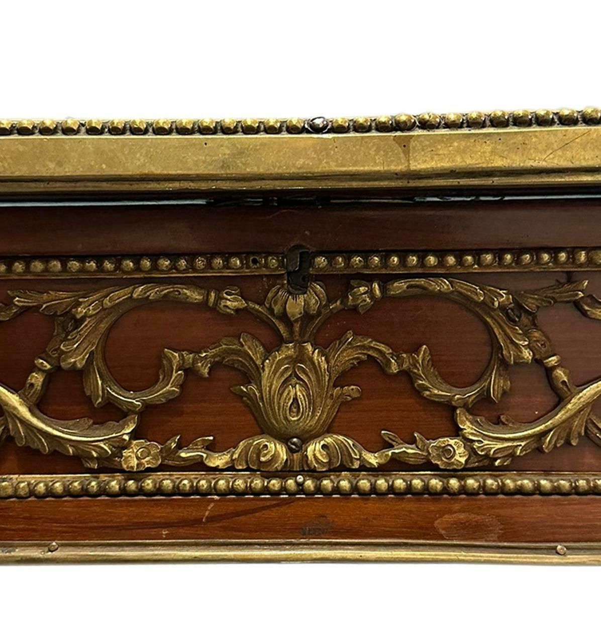 photo furniture Napoleon III Era Display Cabinet With Bronze Ornaments. France 19th Century.