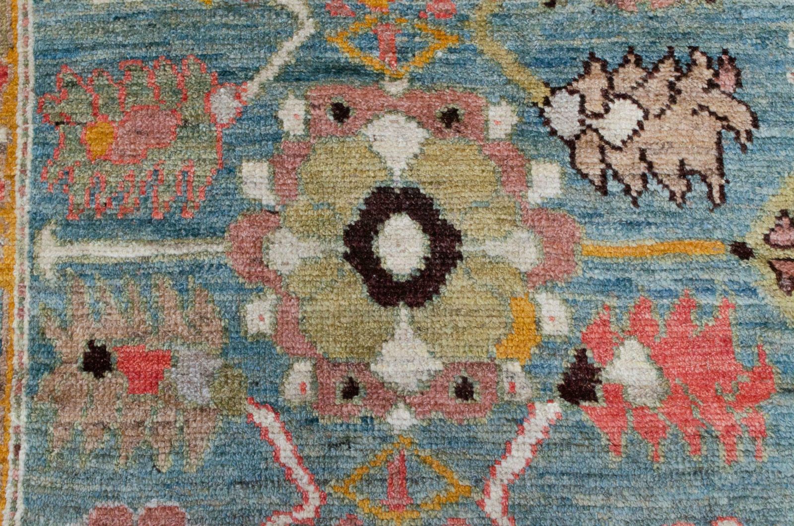 Antique Finished Ushak Carpet 305x250cm photo vinterior