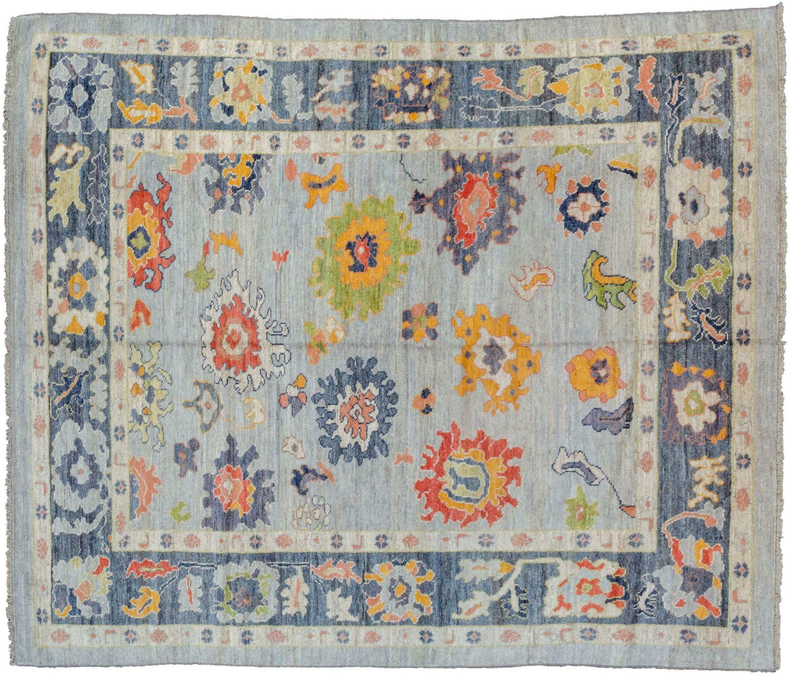 Antique Finished Ushak Carpet 305x250cm photo buy