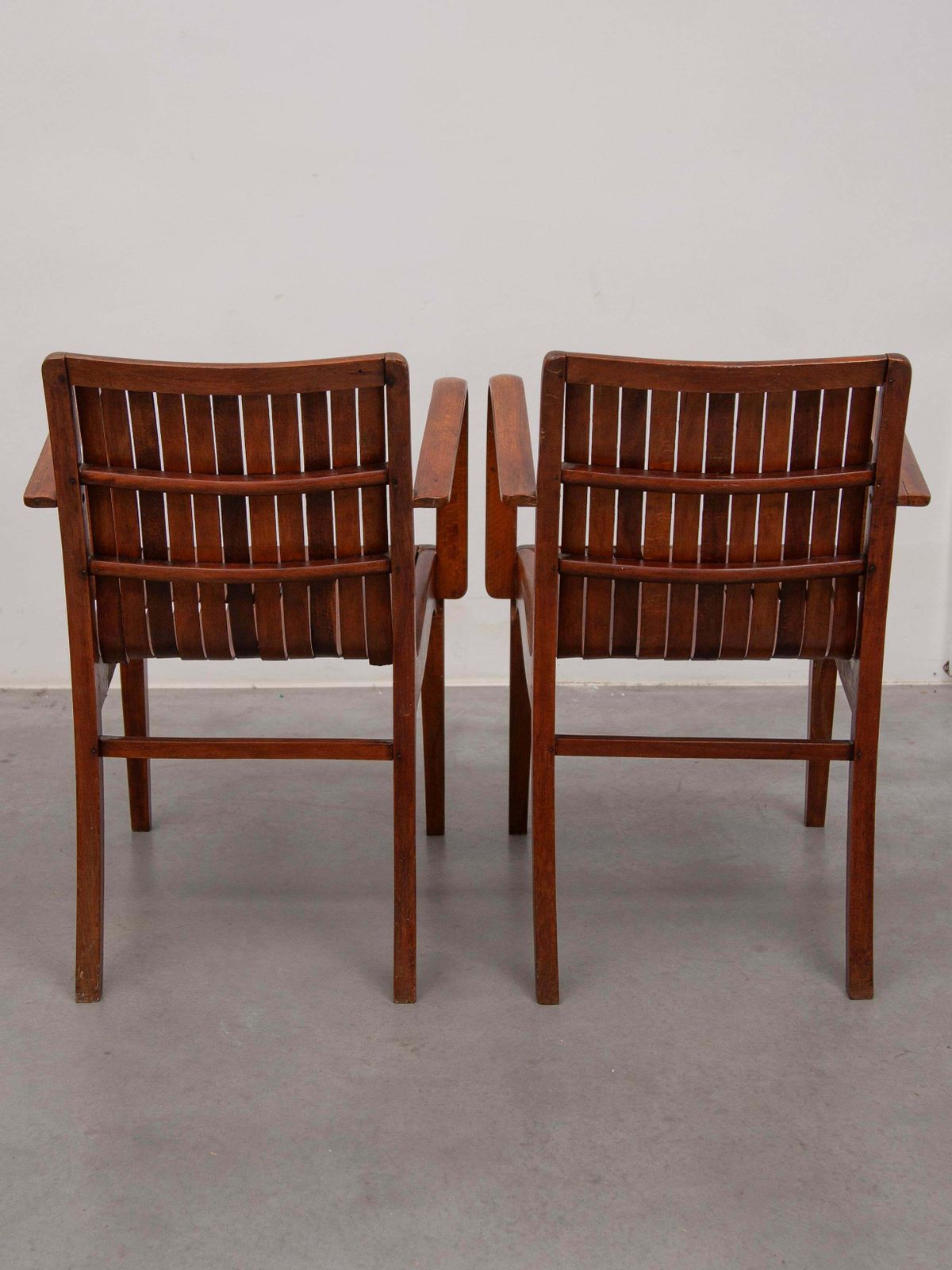 photo for sale Slatted Arm Chair Art Nouveau Designed By Thonet