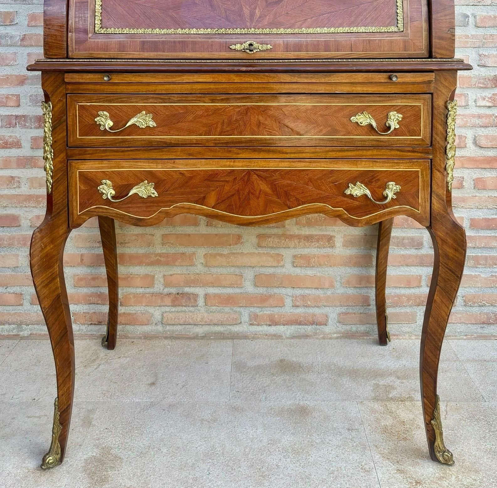 Secrétaire à cylindre français, années 1890 photo furniture