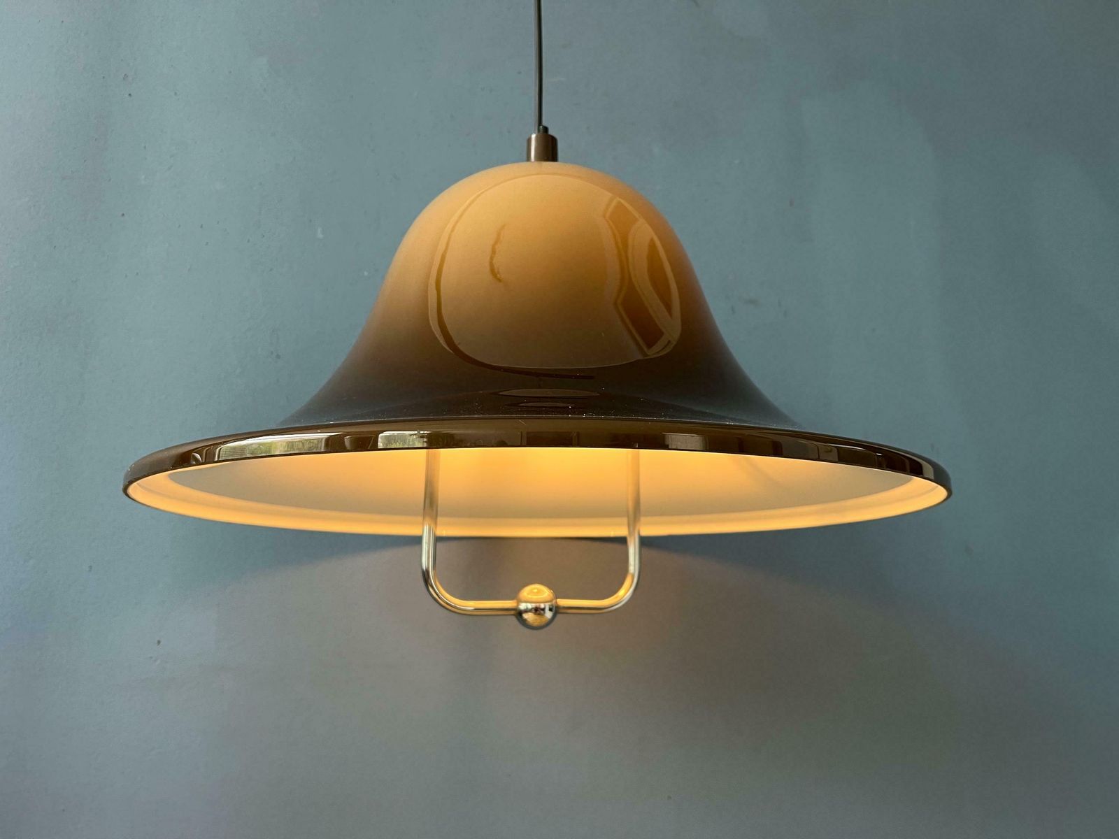 Dijkstra Pendant Lamp   Space Age Hanging Lamp   Plexiglass Light Fixture   Acrylic Glass Lamp