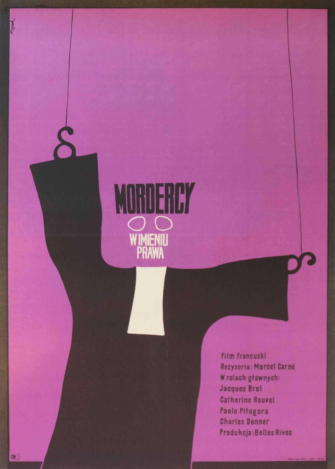 The Assassins Of Order   Original Poland Poster | 1973
