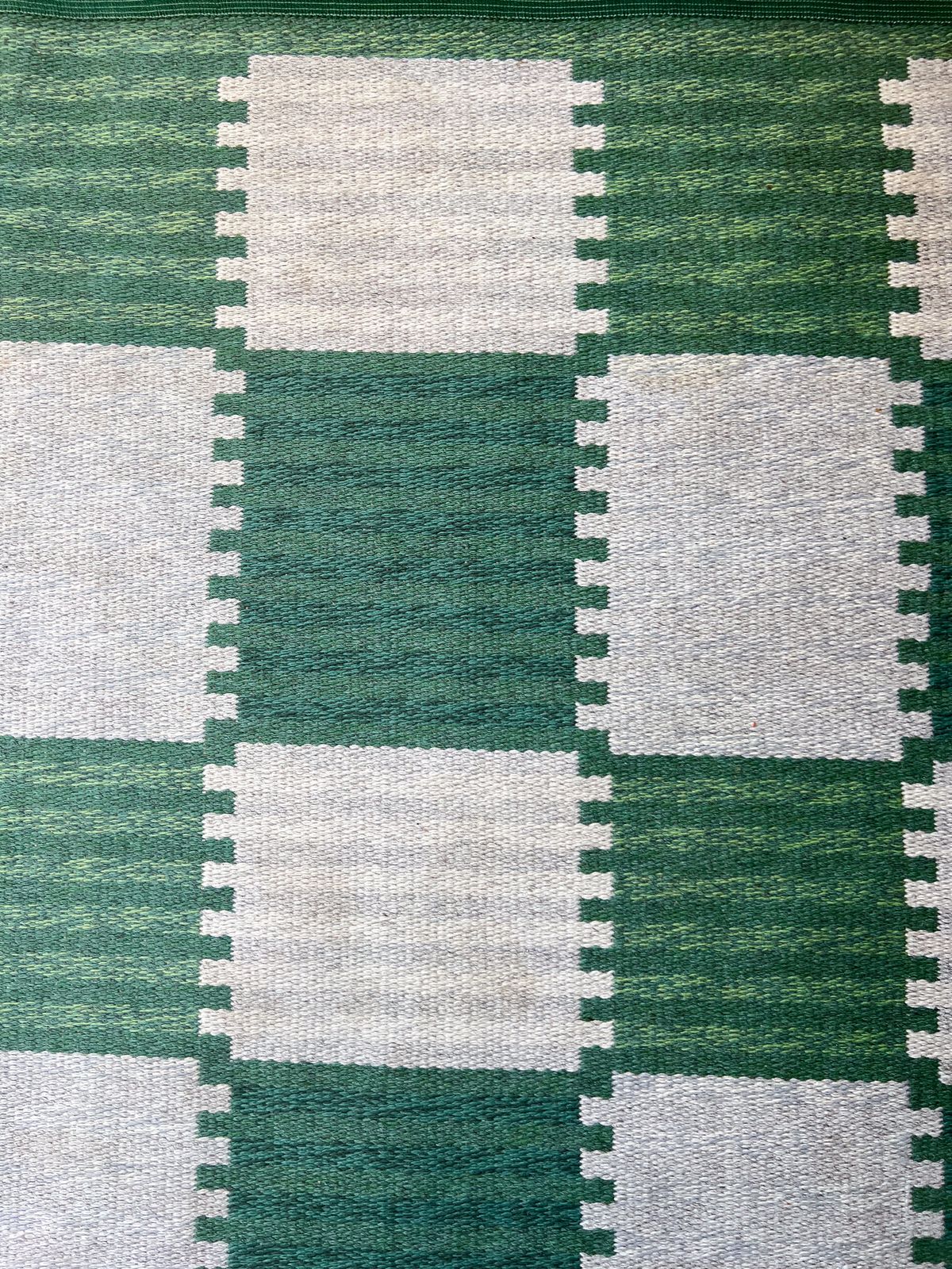 1950's Swedish Flatweave By Carl Malmsten photo Textiles