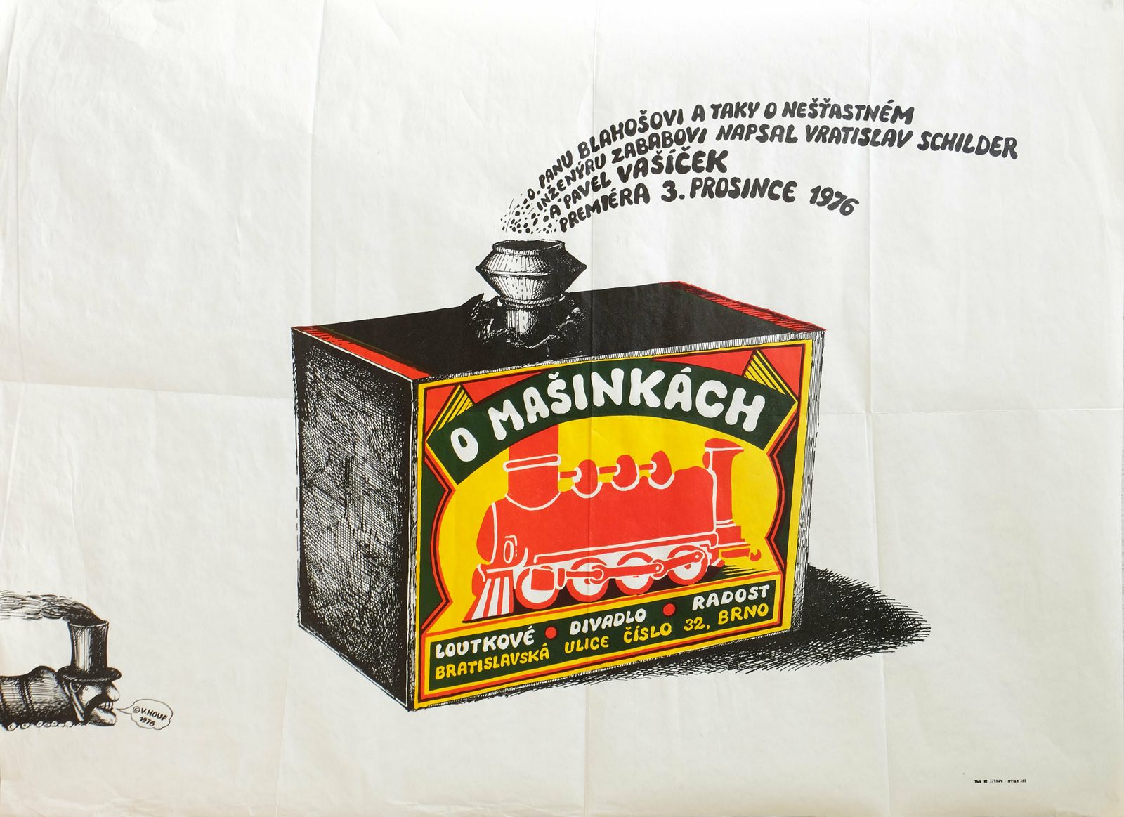Machines   Original Czech Republic Poster | 1976