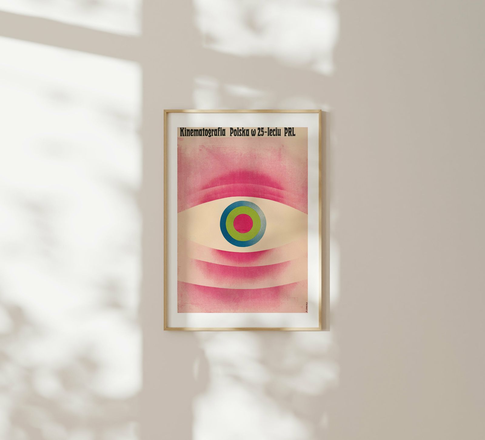 Polish Cinematography   25th Anniversary Of Prl   Original Poland Poster | 1969 photo furniture