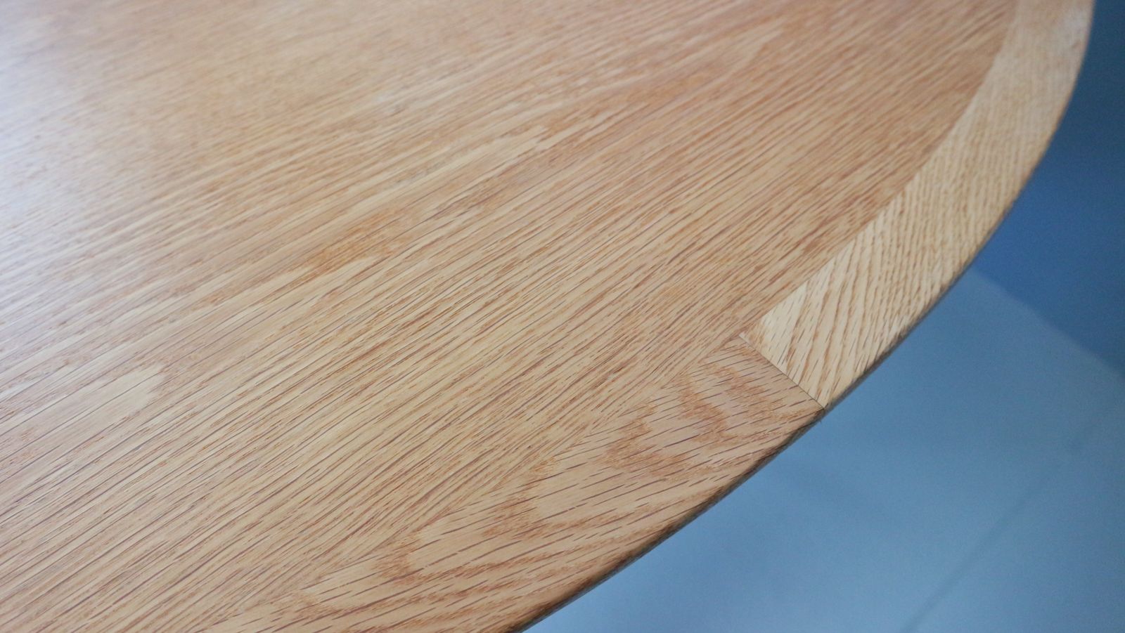 Danish Oak Round Extendable Dining Table By Rosengaarden 1960 Denmark photo 1650.0