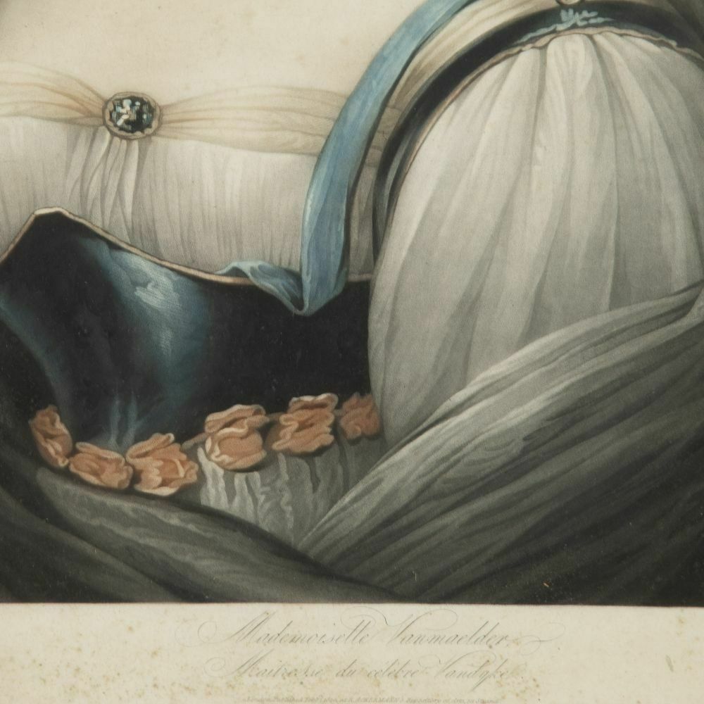 Lithograph Of Mademoiselle Vanmaeler photo 275.0