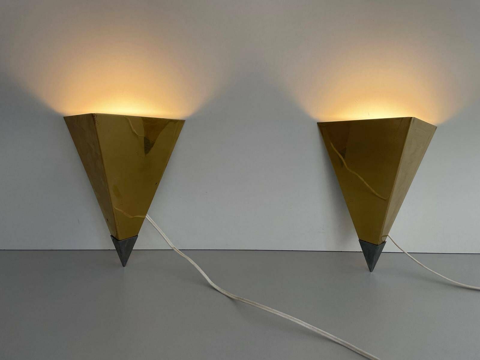 Luxurious Pair Of Gold Sconces By Art Line, 1980s, Germany photo 1088.0