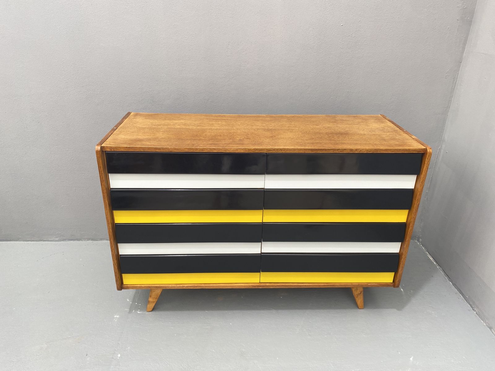 Mid Century Chest Of Drawers U 453 By Jiri Jiroutek, Czechoslovakia, 1960´S photo for sale