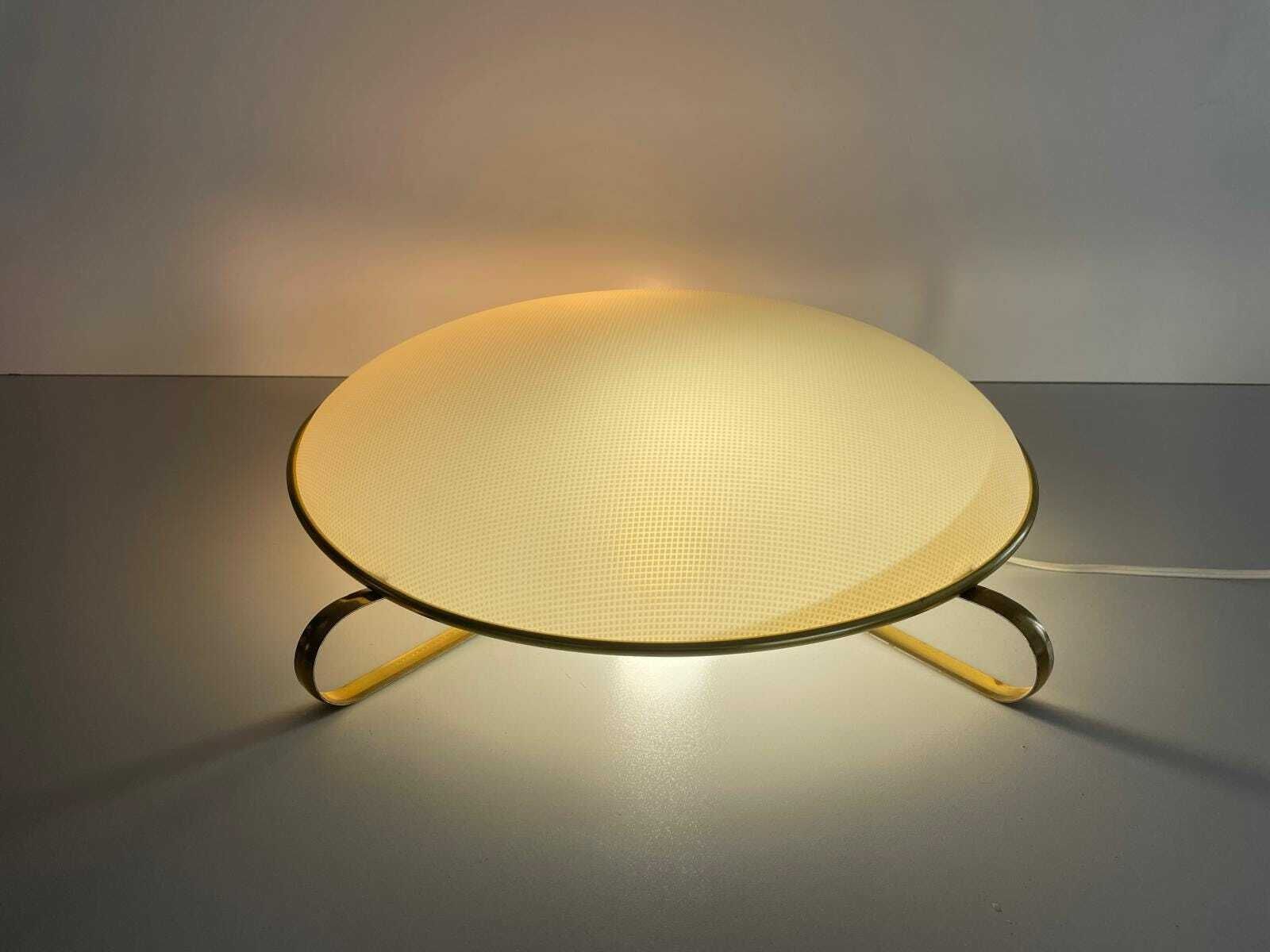 Erco Gold Metal Frame Beautiful Retro Shade Xl Ceiling Or Wall Lamp, 1950s, Germany photo furniture