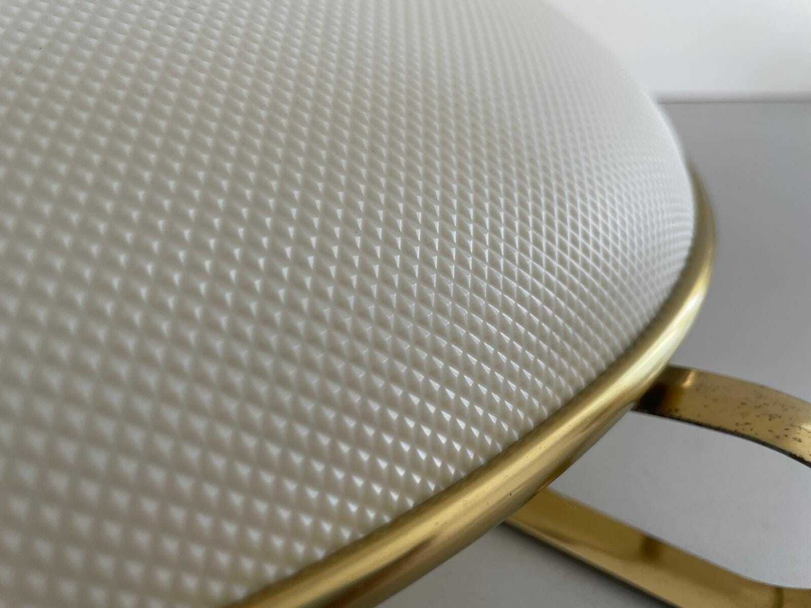 photo furniture Erco Gold Metal Frame Beautiful Retro Shade Xl Ceiling Or Wall Lamp, 1950s, Germany