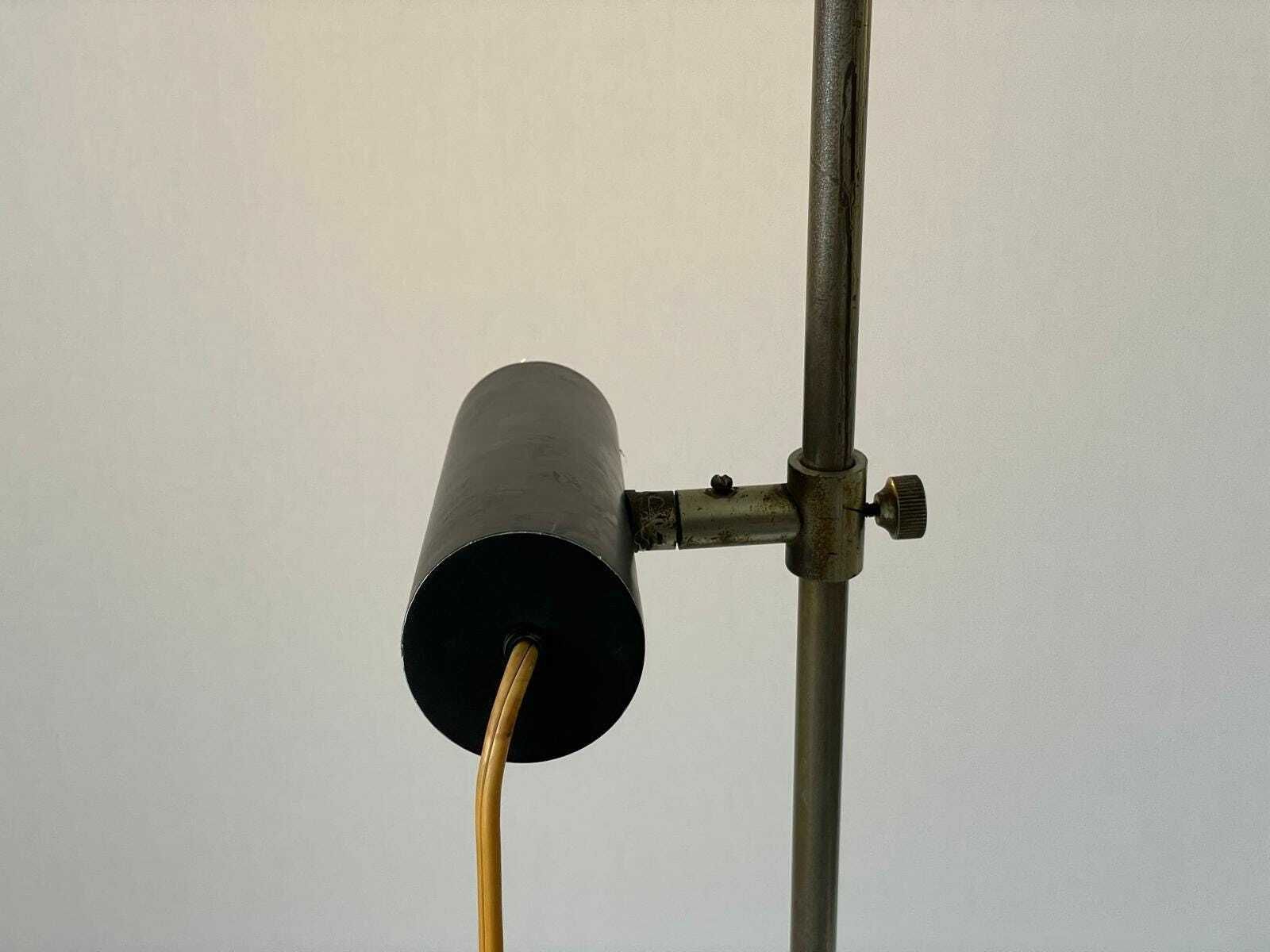 Italian Adjustable Spot Floor Lamp With Conical Base, Attributed To Gino Sarfatti, 1960s, Italy photo buy