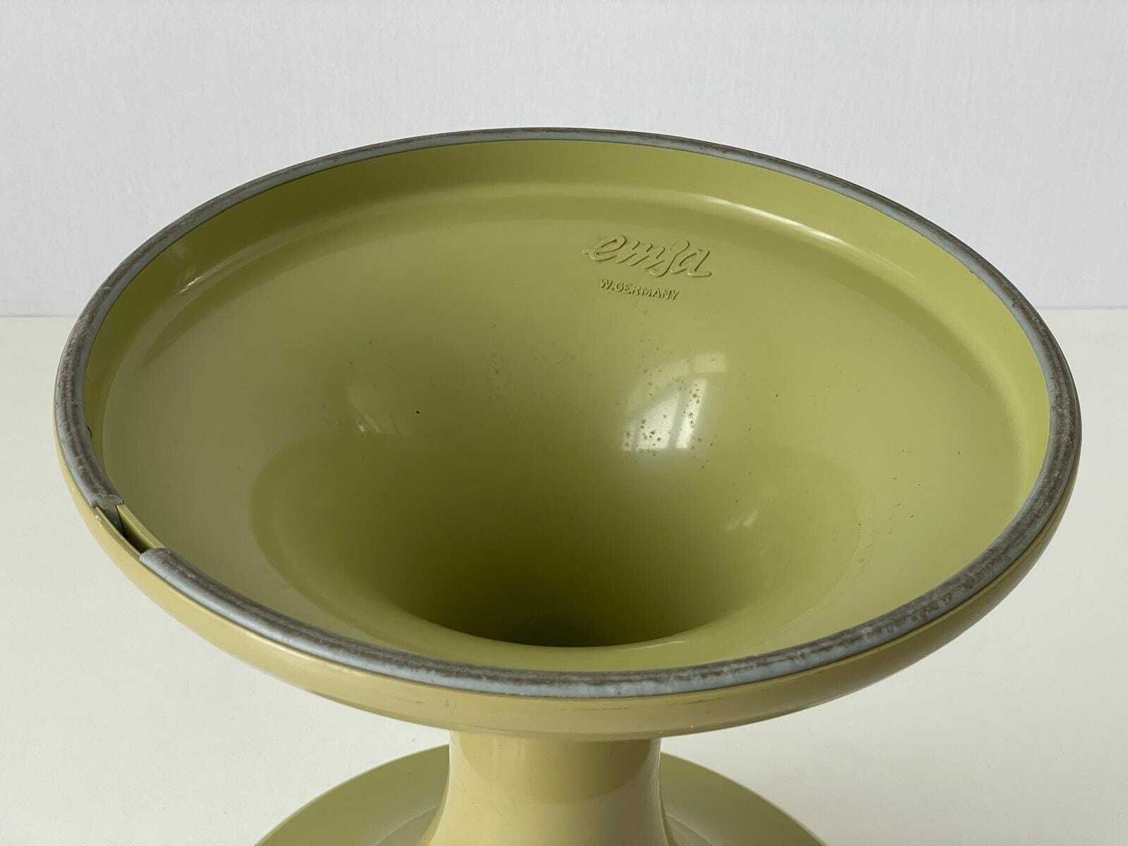 Space Age Green Plastic Stool By Emsa, 1970s, West Germany photo vinterior