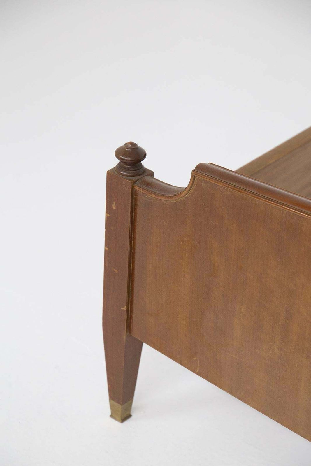 Paolo Buffa Attributed To Fine Double Bed Frame In Wood photo buy