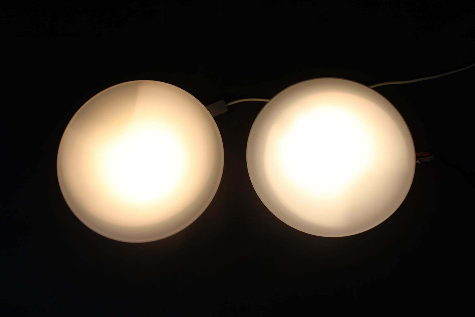 1970s Pair Of Arne Jacobsen 'Eklipta' Wall Or Ceiling Light For Louis Poulsen photo furniture