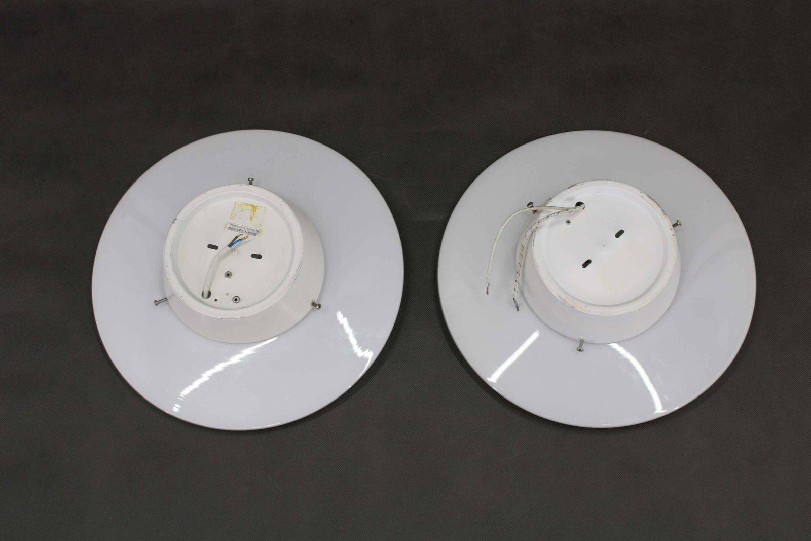 1970s Pair Of Arne Jacobsen 'Eklipta' Wall Or Ceiling Light For Louis Poulsen photo buy