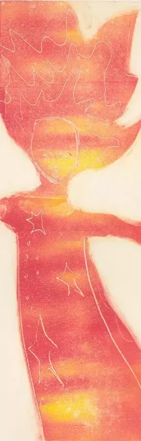 Patricia Johnstone (1944 2023)   Contemporary Aquatint, Mermaid II