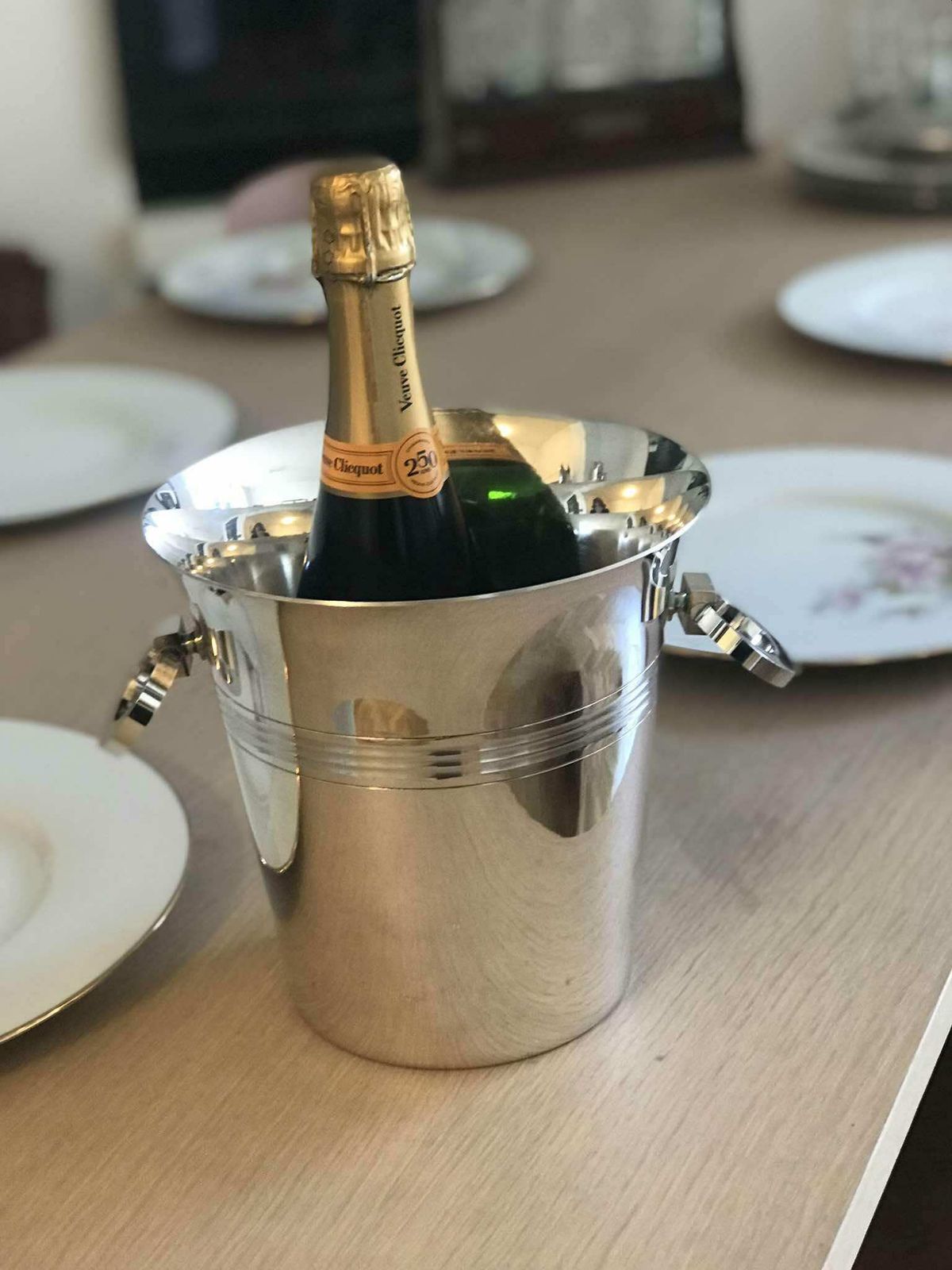 Champagne Bucket Bottle Wine Chiller Ice Bucket Bar Decor Wine Cooler Bucket Wedding Gift Bar Cart Decor Art Deco Style Decor photo Home Decor