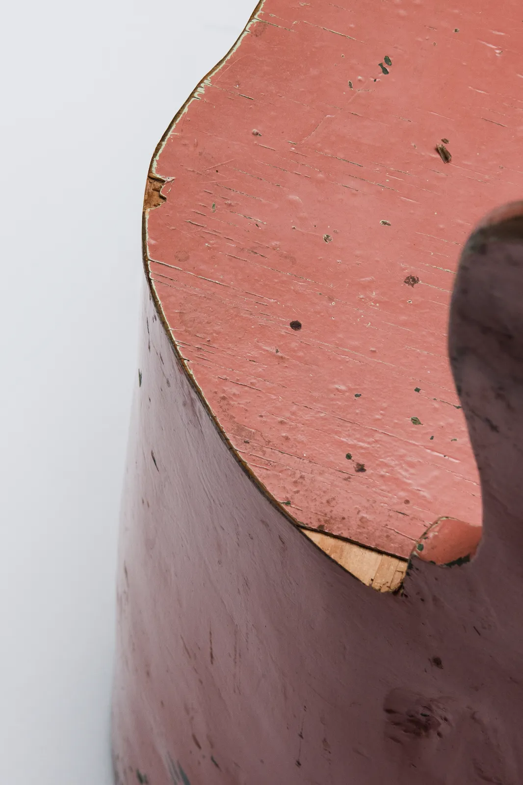 Pink Swedish Stump Chair, Early 20th Century photo 975.0