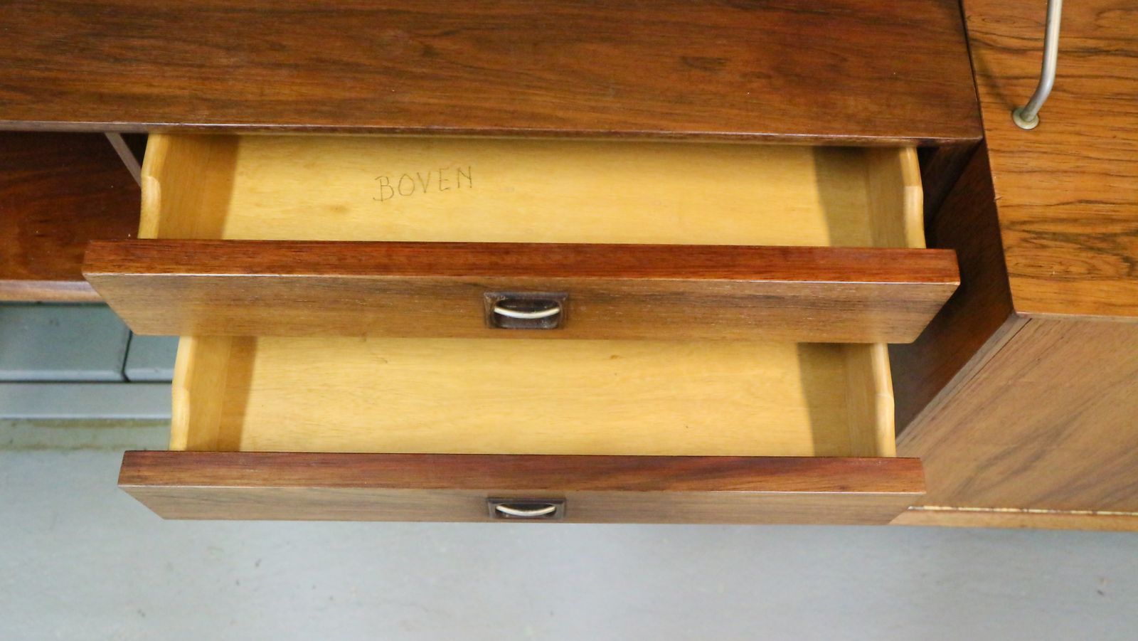 Teak Modular Mid Century Modern Wall Unit By Louis Van Teeffelen For Wébé, 1960s photo buy