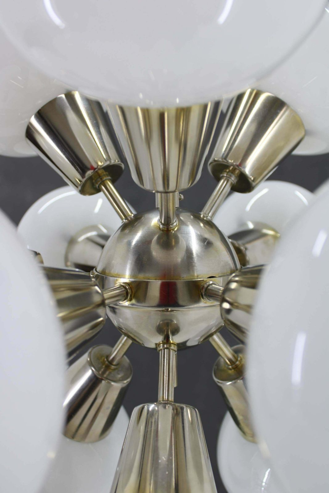 1970s Chrome Plated  12 Flamming  Sputnik , Czechoslovakia photo buy
