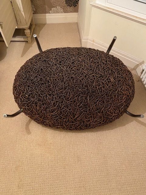 Udom Udomsrianan Rattan Nest Chair photo for sale
