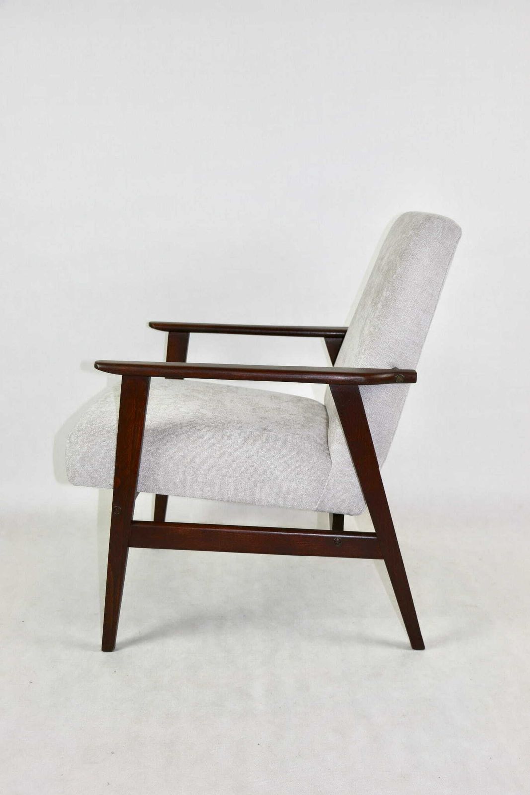 Armchair "Lis", 70s Beige Light Gray Design Henryk Lis   2 Pieces Available photo buy