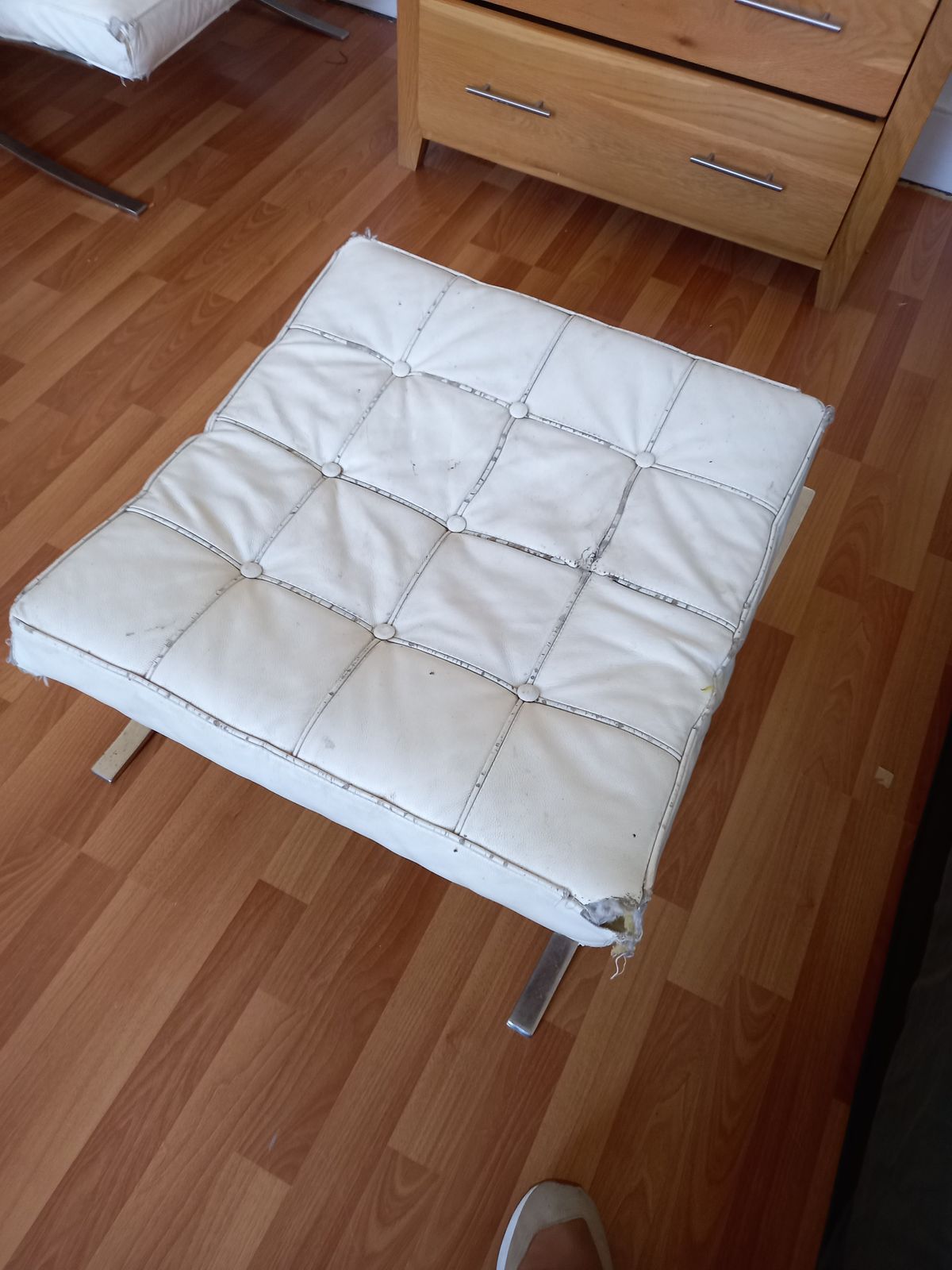 Barcelona Chair And Foot Stool photo buy