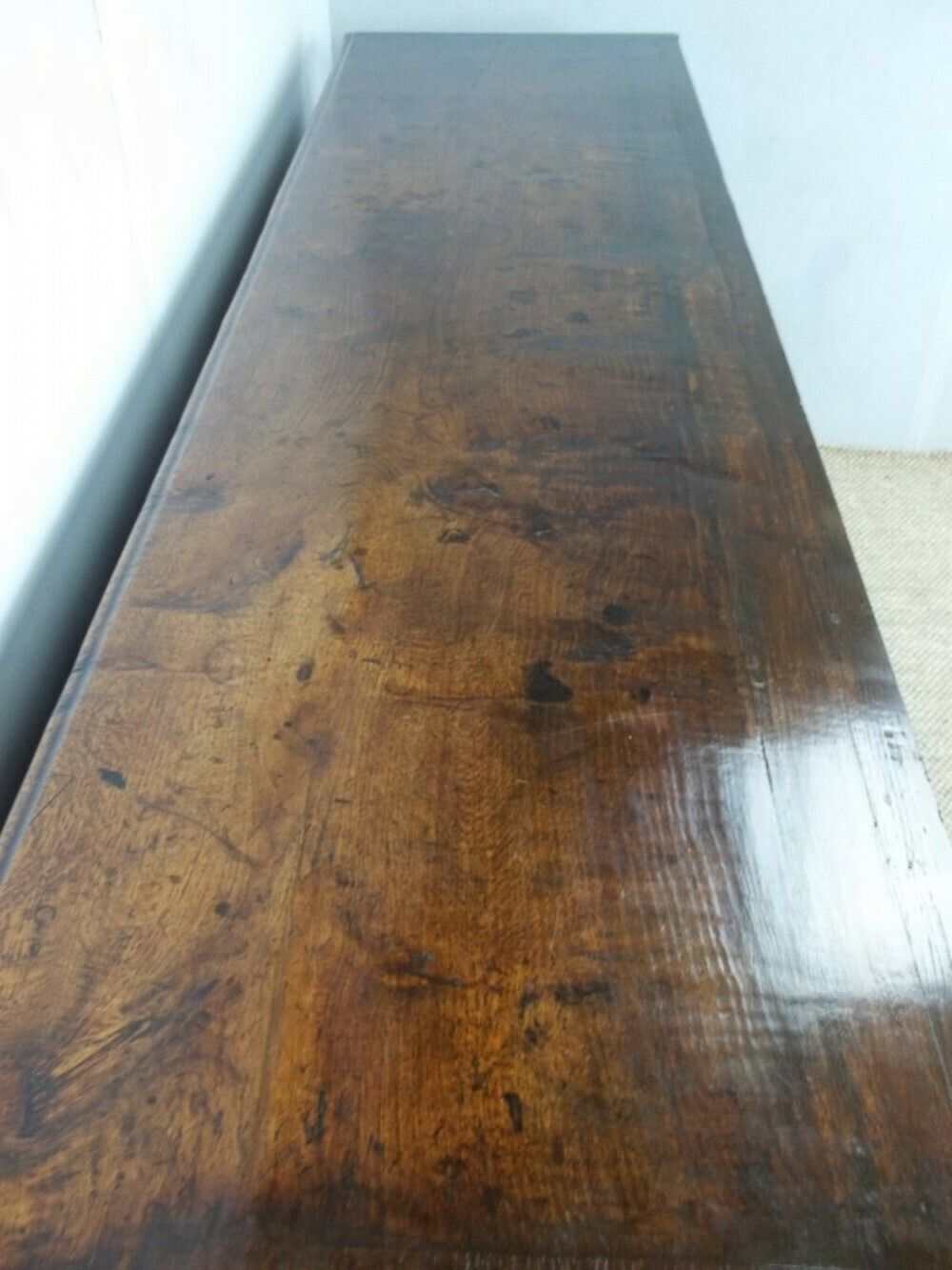 Antique Welsh 19th Century Oak Dresser Base Sideboard photo Furniture