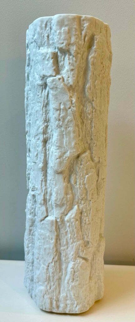 1970s Bisque Bark Bareuther Bavarian Porcelain Vase photo furniture