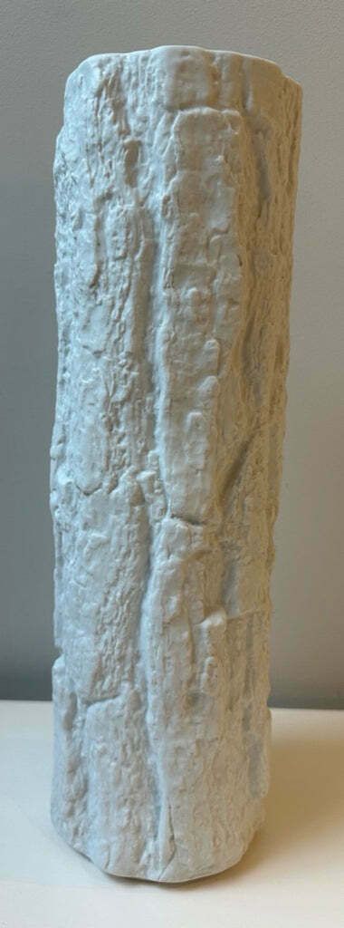 1970s Bisque Bark Bareuther Bavarian Porcelain Vase photo buy