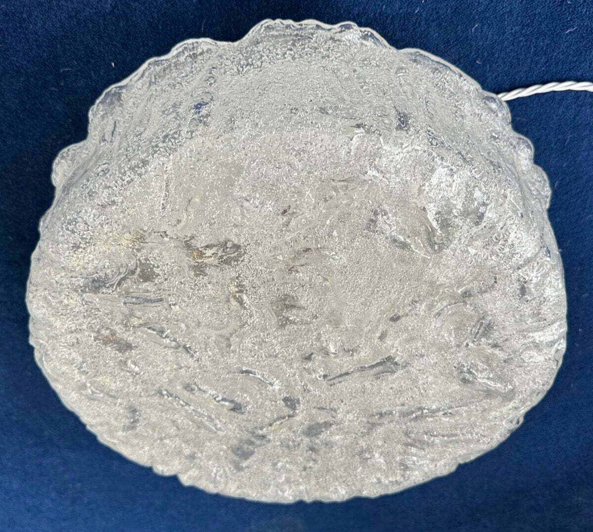 1970s German Large Limburg Flush Mount Ceiling Light photo for sale