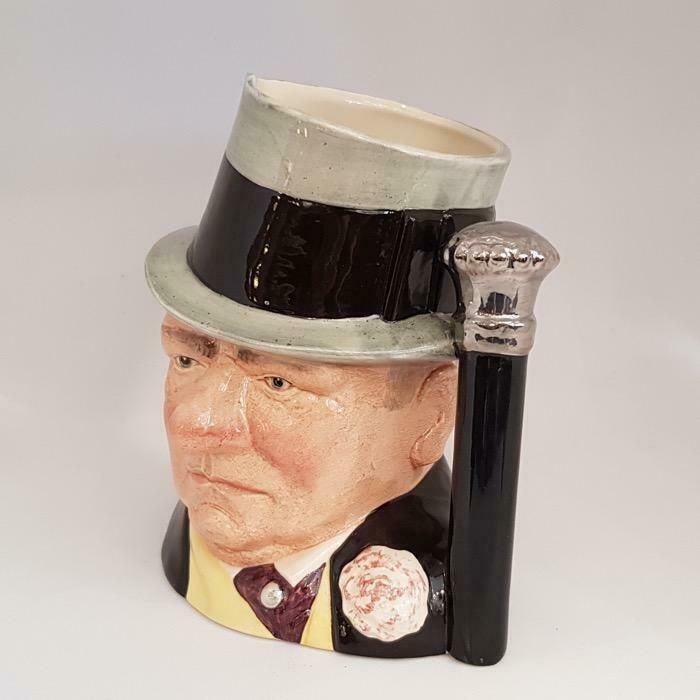 1982 Royal Doulton Toby Jug "Celebrity Collection" W. C. Fields photo for sale