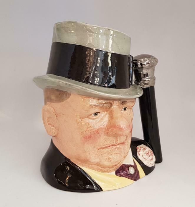 1982 Royal Doulton Toby Jug "Celebrity Collection" W. C. Fields photo buy