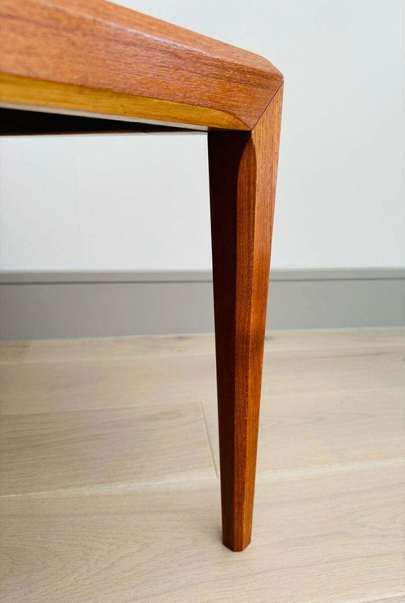 photo buy 1960s Danish Silkeborg Square Teak Coffee Table