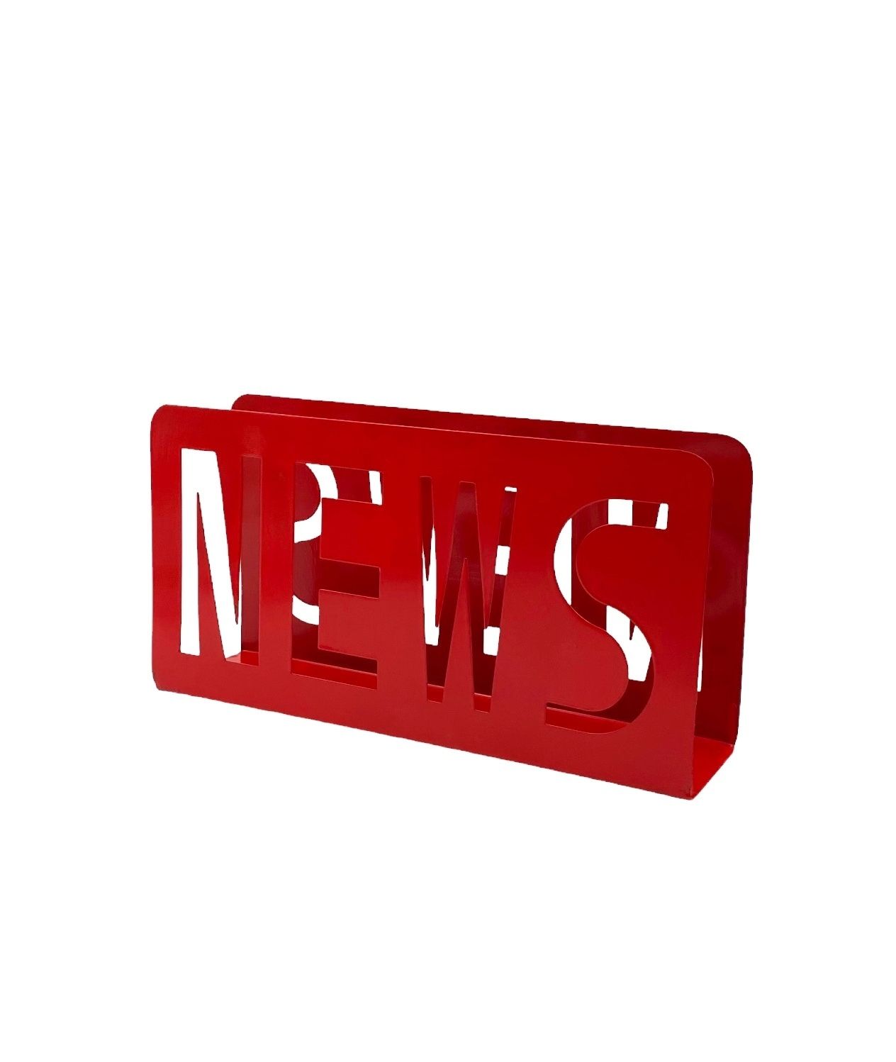 photo buy Space Age Red Magazine Rack, France 1970s