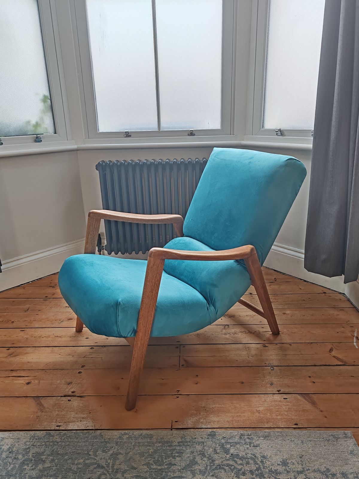 Gplan Siesta E Gnome Armchair, Refurbished And Upholstered photo 795.0