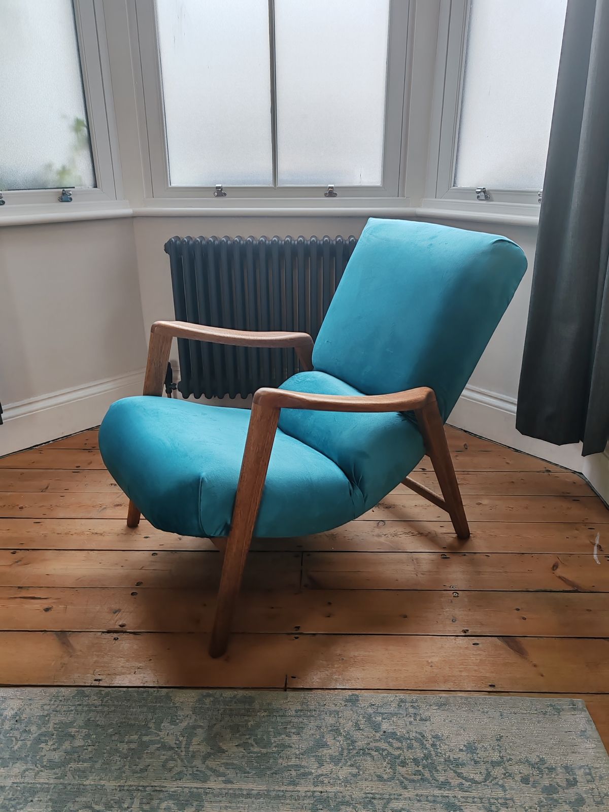 Gplan Siesta E Gnome Armchair, Refurbished And Upholstered photo buy