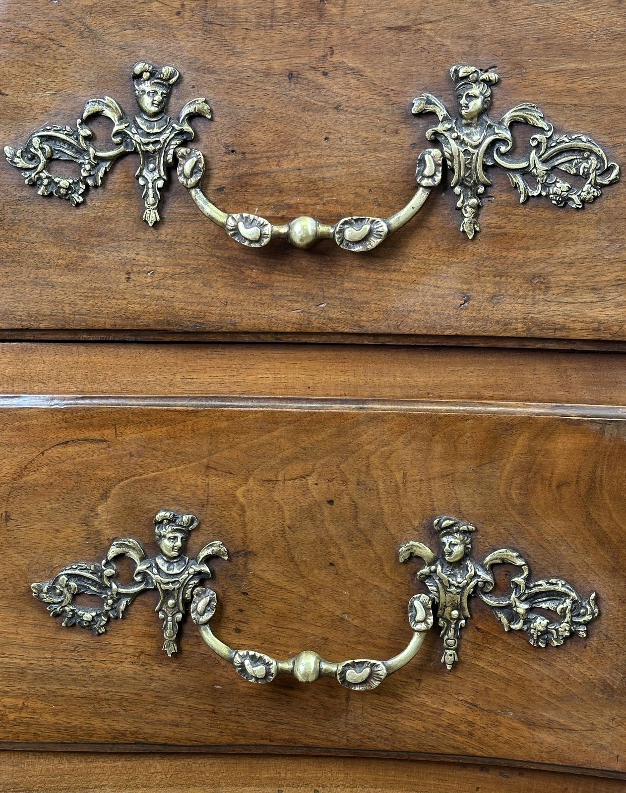 French 18th Century Walnut Commode Chest (France, Circa 1770) photo vinterior