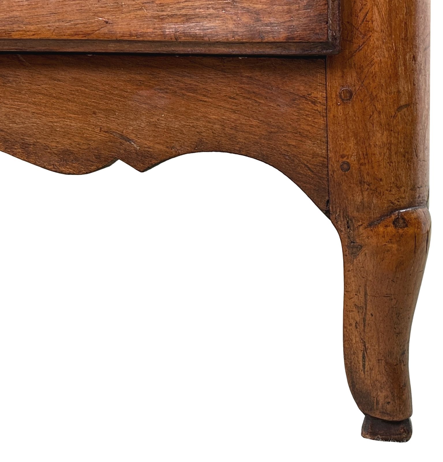 Furniture French 18th Century Walnut Commode Chest (France, Circa 1770) photo
