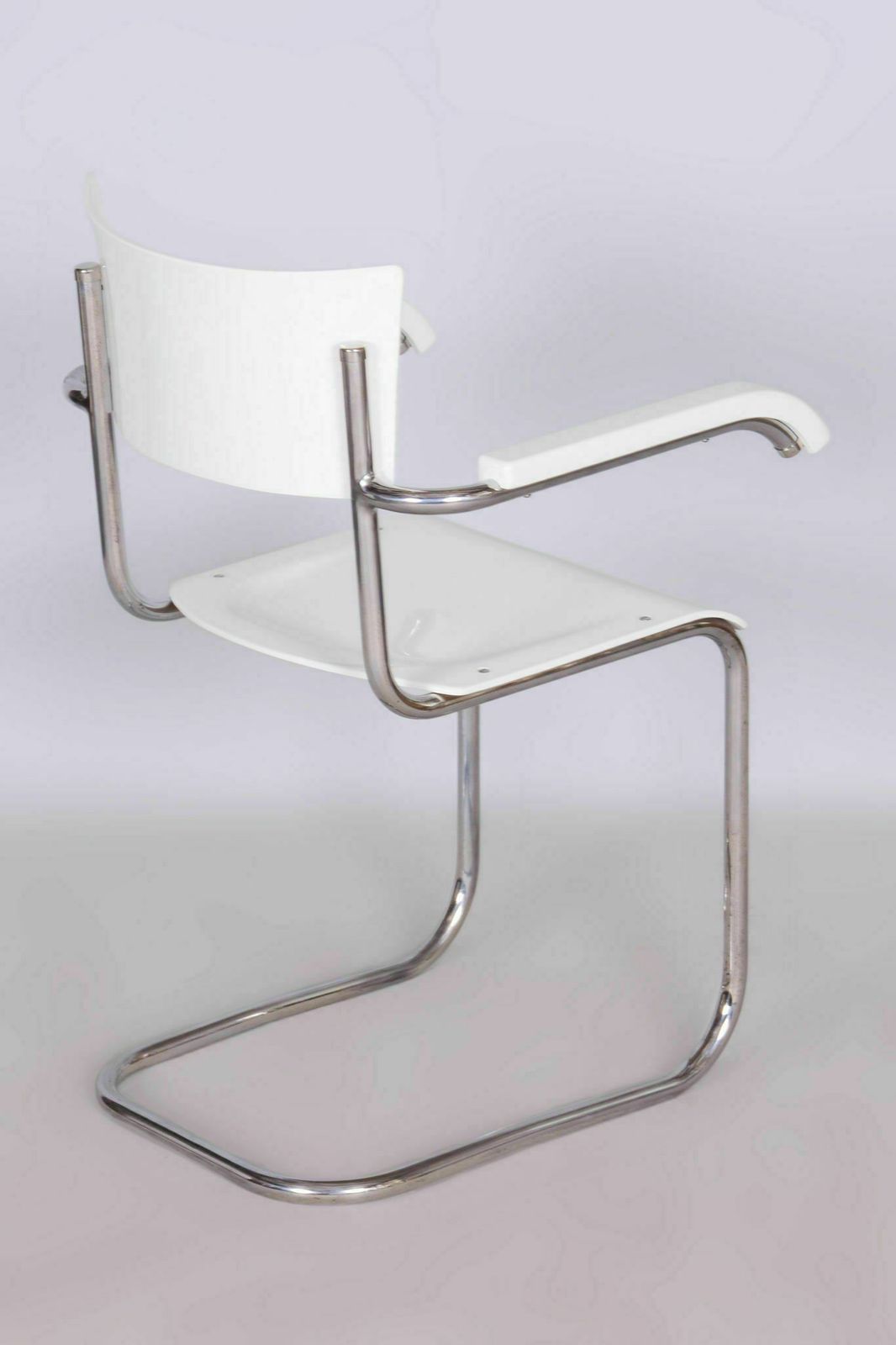 photo for sale Restored Bauhaus Pair Of Chairs, By Mart Stam, Chrome, Germany, 1930s