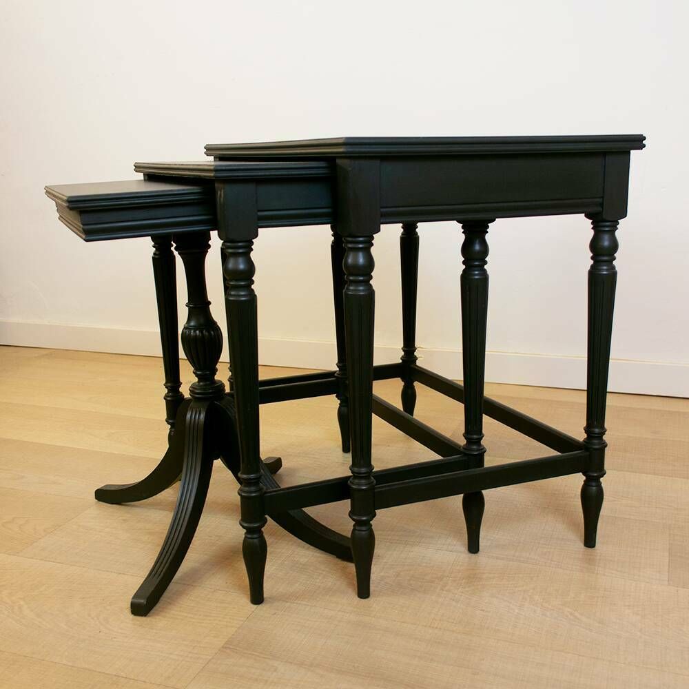 Nesting Side Tables, Spain, 1950's, Set Of 3 photo Furniture