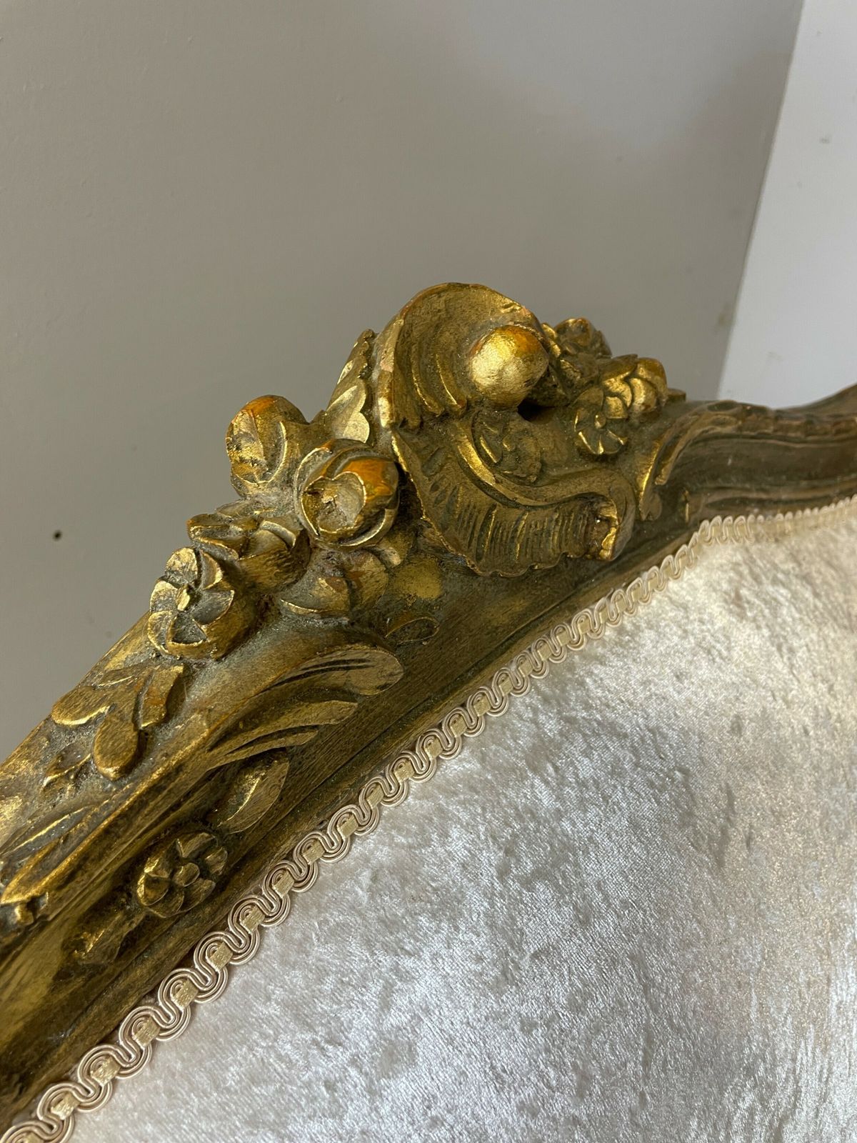 Early C20th Pair Of Carved And Gilded French Winged Armchairs photo buy