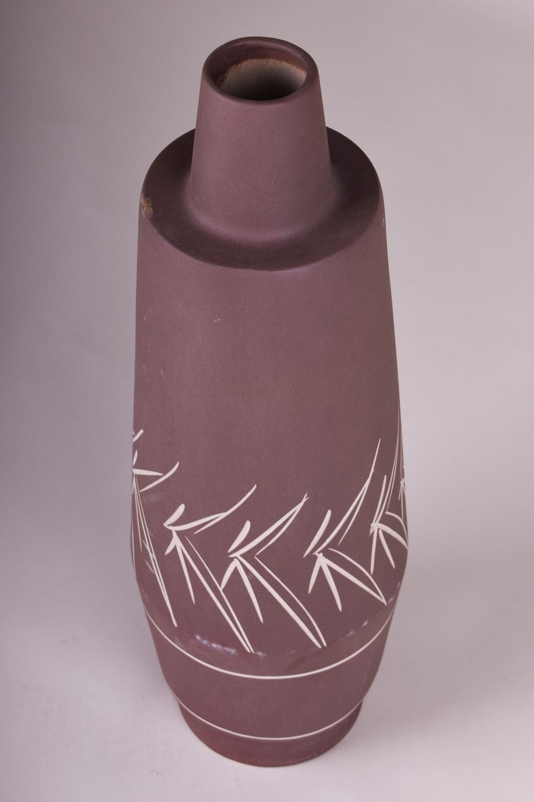Ceramic Vase Made In Czechia, Original Condition, Mid Century.