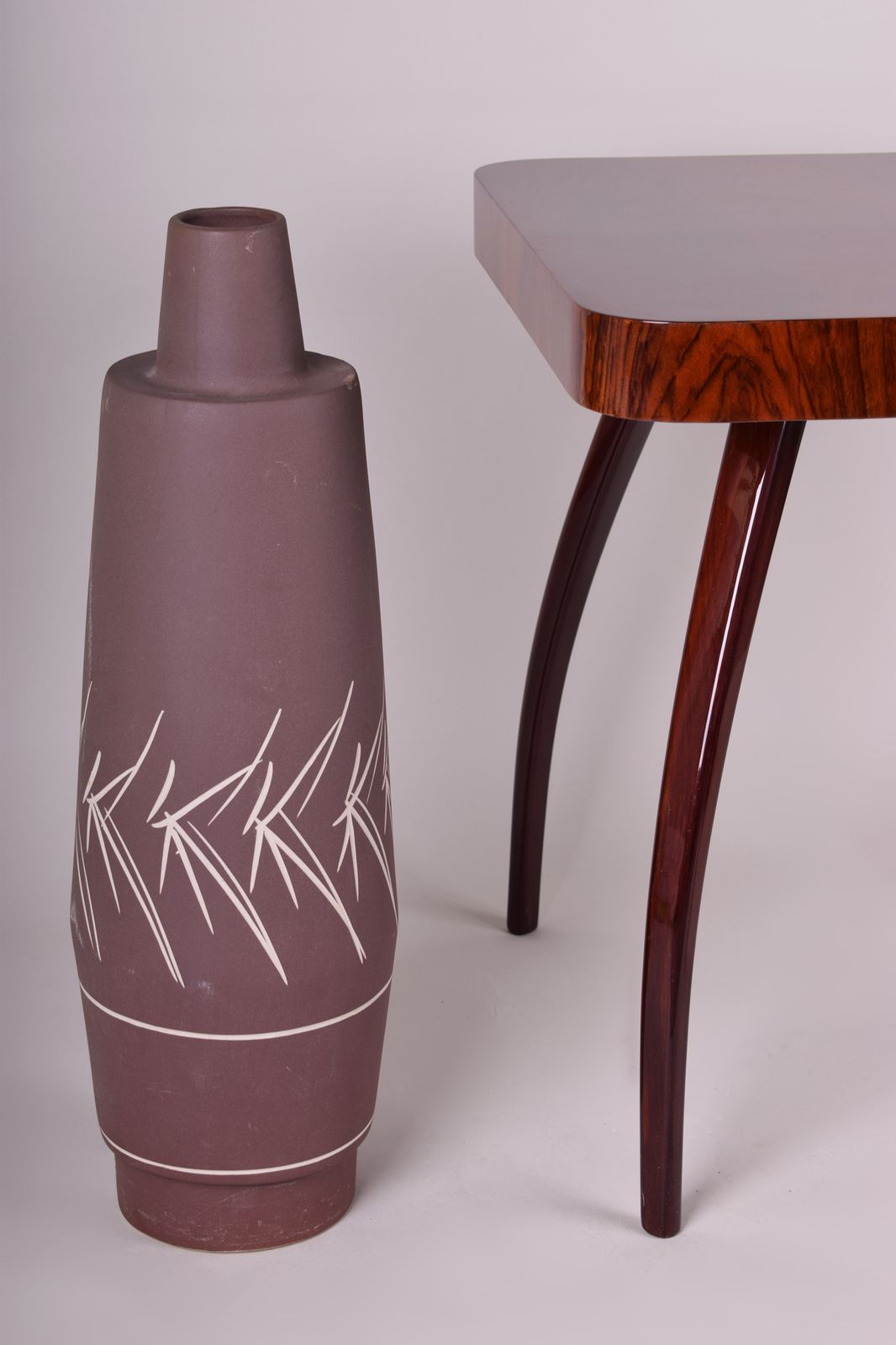 Ceramic Vase Made In Czechia, Original Condition, Mid Century. photo 170.0